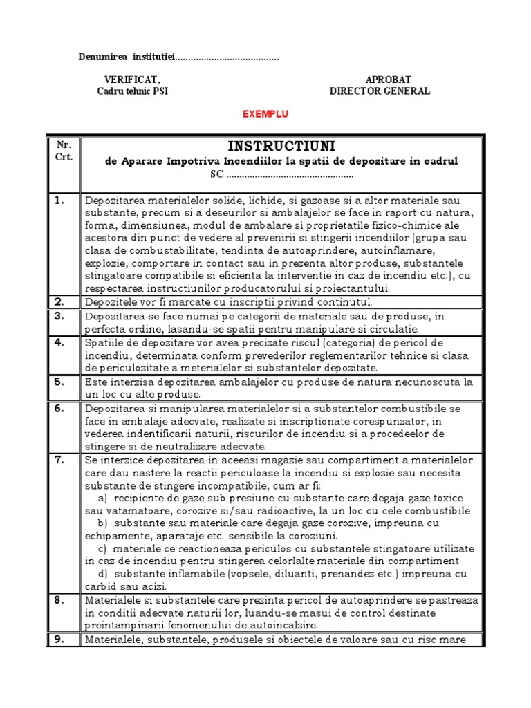 Instructiuni - Depozite | PDF