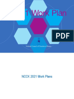 2021 NCCK Workplan