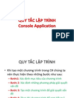 QUY TẮC LẬP TRÌNH