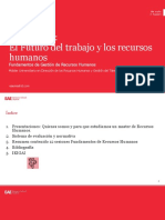 SESIÓN 1, 2 y 3 Fundamentos de Recursos Humanos