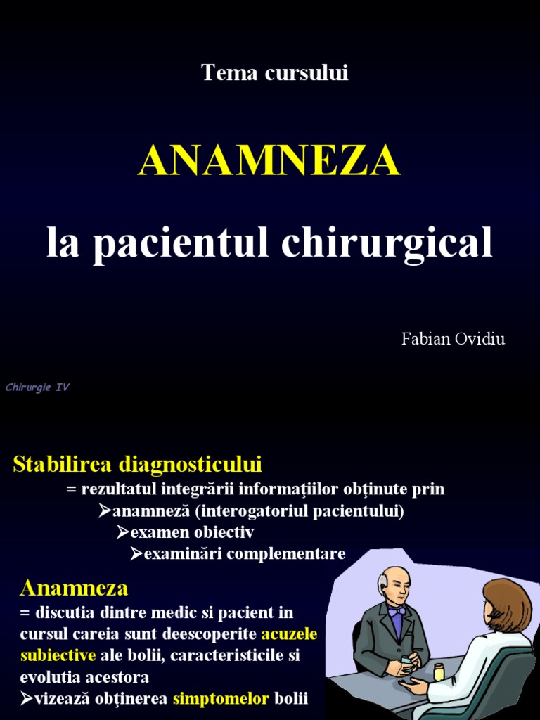 Anamneza | PDF