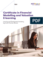 Financial Modeling Elearning Training