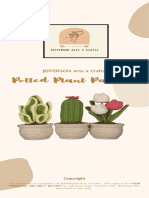Potted Plant Pattern: JEFFERSON Arts X Crafts