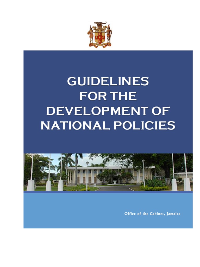 Guidelines For The Development of National Policies Jamaica PDF