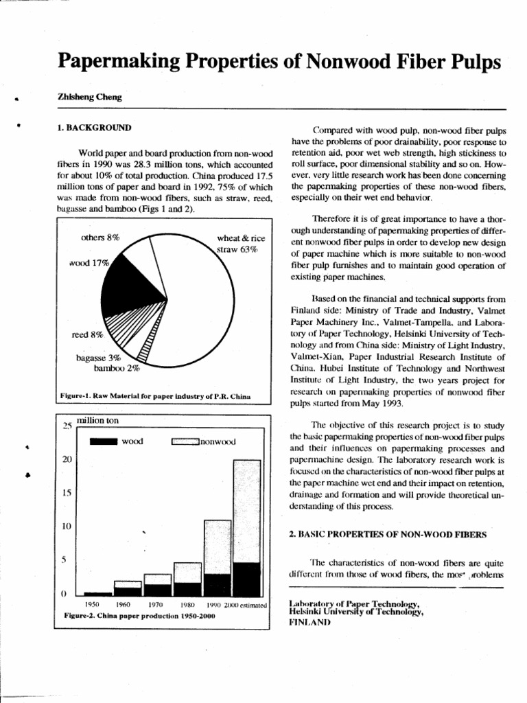 IPPTA 62 45 48 Papermaking Properties of PDF Paper Pulp (Paper)