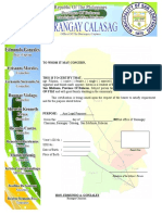 2018, Barangay Clearance V. 2.0