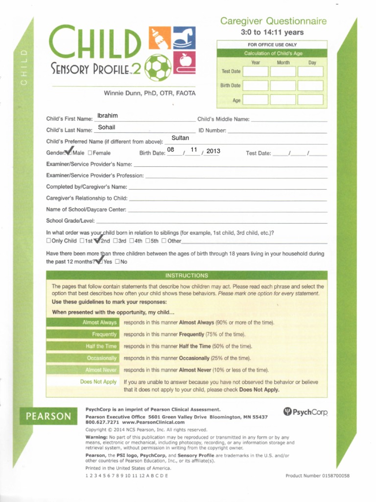 child-sensory-profile-ibrahim-sohail-pdf