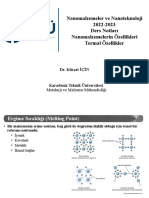 NanoMaterials Study Notes - 2