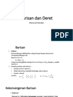 Barisan Dan Deret Coretan Sampai Deret Positif