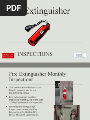 Fire Extinguisher Inspections