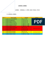 Jadwal Lomba