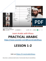 Arabic With Khasu 1-2