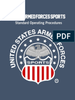 2021 Armed Forces Sports Signed Standard Operating Procedures