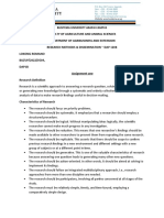 Research Methods & Dissemination DAP1208