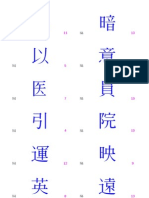Kanji Flashcards: JLPT N4