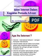 Pemanfaatan Internet Dalam Kegiatan Pemuda Advent