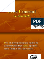 Free Consent