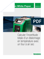 Beamex White Paper - Total Uncertainty of Temperature Calibration FRA