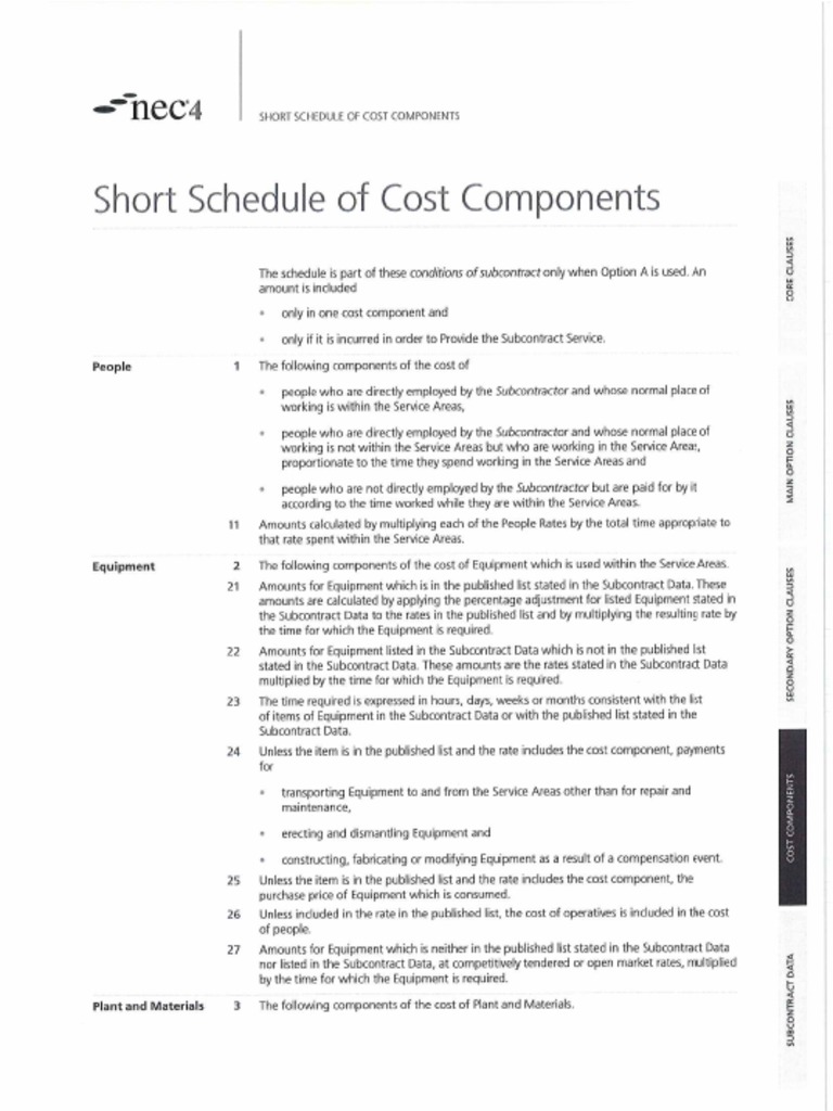 Nec4 term service subcontract page 61 onwards pdf