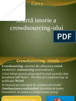 Curs 3 Scurtă Istorie A Crowdsourcing