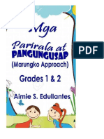 Mga Parirala at Pangungusap