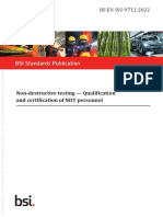 Bs en Iso 9712-2022-Ndt Testing Qual