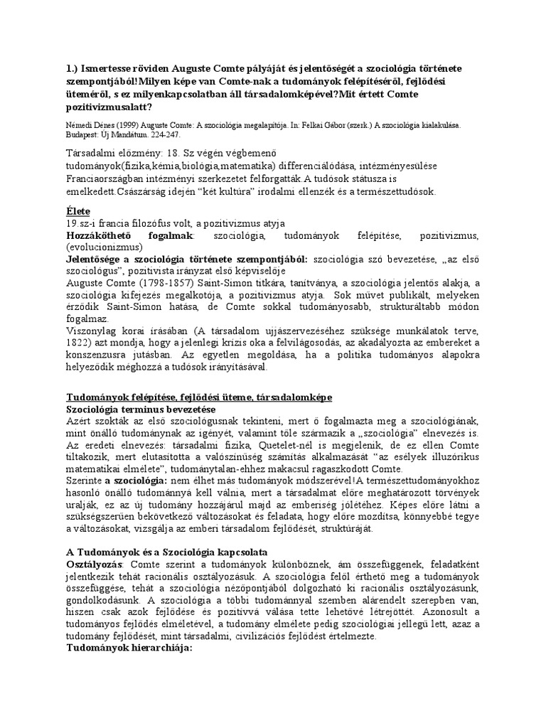Elméleti Tételek Egyben | PDF
