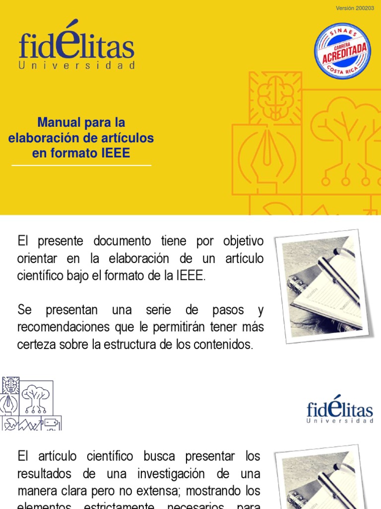 Manual de Artículos en Formato IEEE | PDF