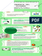 Infografía de Proceso Recortes de Papel Notas V+erde