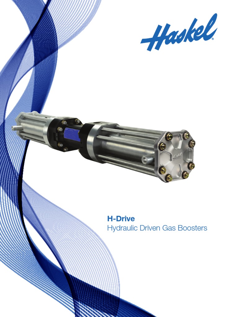 Haskel H Drive PDF Gases Physical Sciences