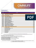 Lista de Precios Omnilife Espana Peninsula