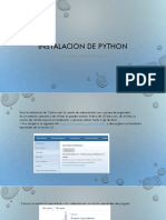 Instalacion de Python