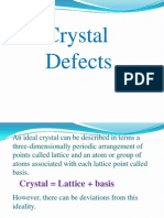 Crystal Imperfections
