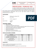 Hydraulic Oil Specifications PDF283202254733