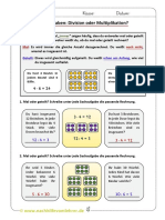 Sachaufgaben - Division Und Multiplikation Unterscheiden - Lösung