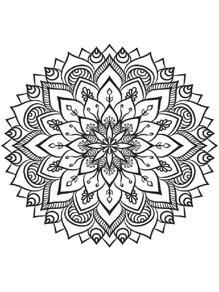 Mandalas para Colorear | PDF