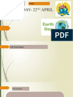 Template For Earthday