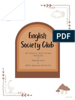 English Society Club Module