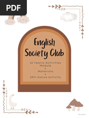 English Society Club Module