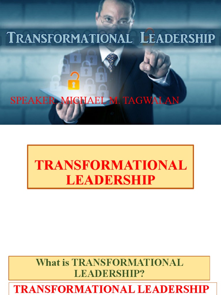 Transformational Leadership Pdf