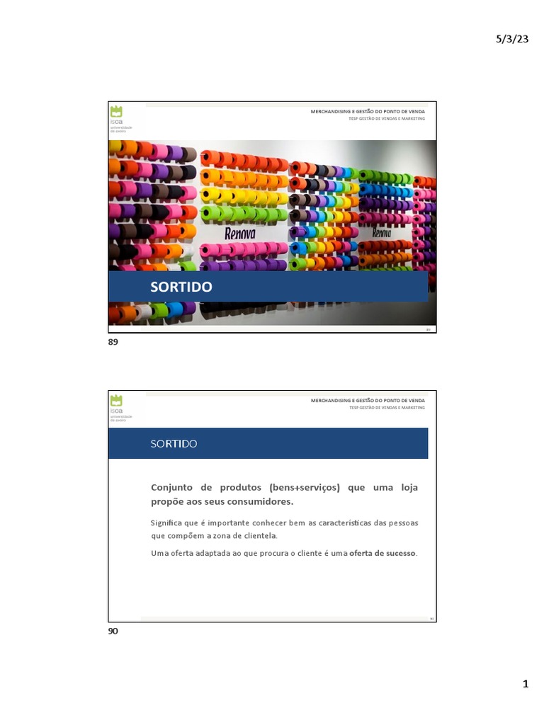 SORTIDO | PDF