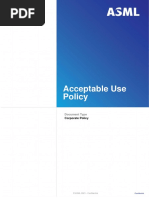 Acceptable Use Policy