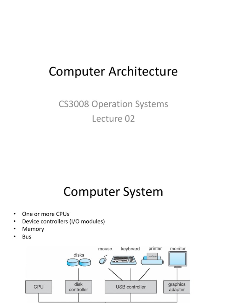 Lecture02 Computer Architecture | PDF