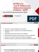 Dispositivas Del Pad de Institutos y Servir