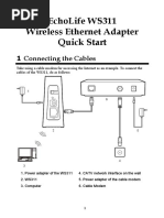 Access Point - Huawei - EchoLife WS311 Wireless Ethernet Adapter Quick Start