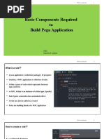 Basic Components Required To Build Pega Application