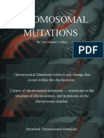 Chromosomal Mutations: By: Lara Julienne A. Palma