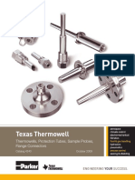 Parker Texas Thermowell Catalog 4240