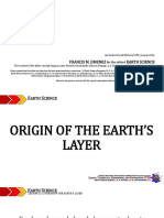 5.1 C Origin of The Earths Layers