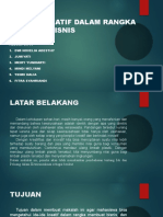 Ide Ide Kreatif Dalam Rangka Membuat Bisnis